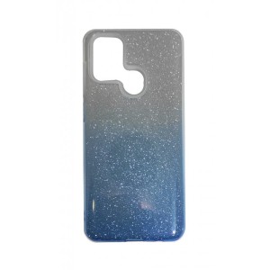 Etui SHINING do Samsung Galaxy A21s A217 Clear/Blue