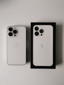 iPhone 13 Pro Silver 256GB | Bateria 100 % | Gwarancja 24 miesiące